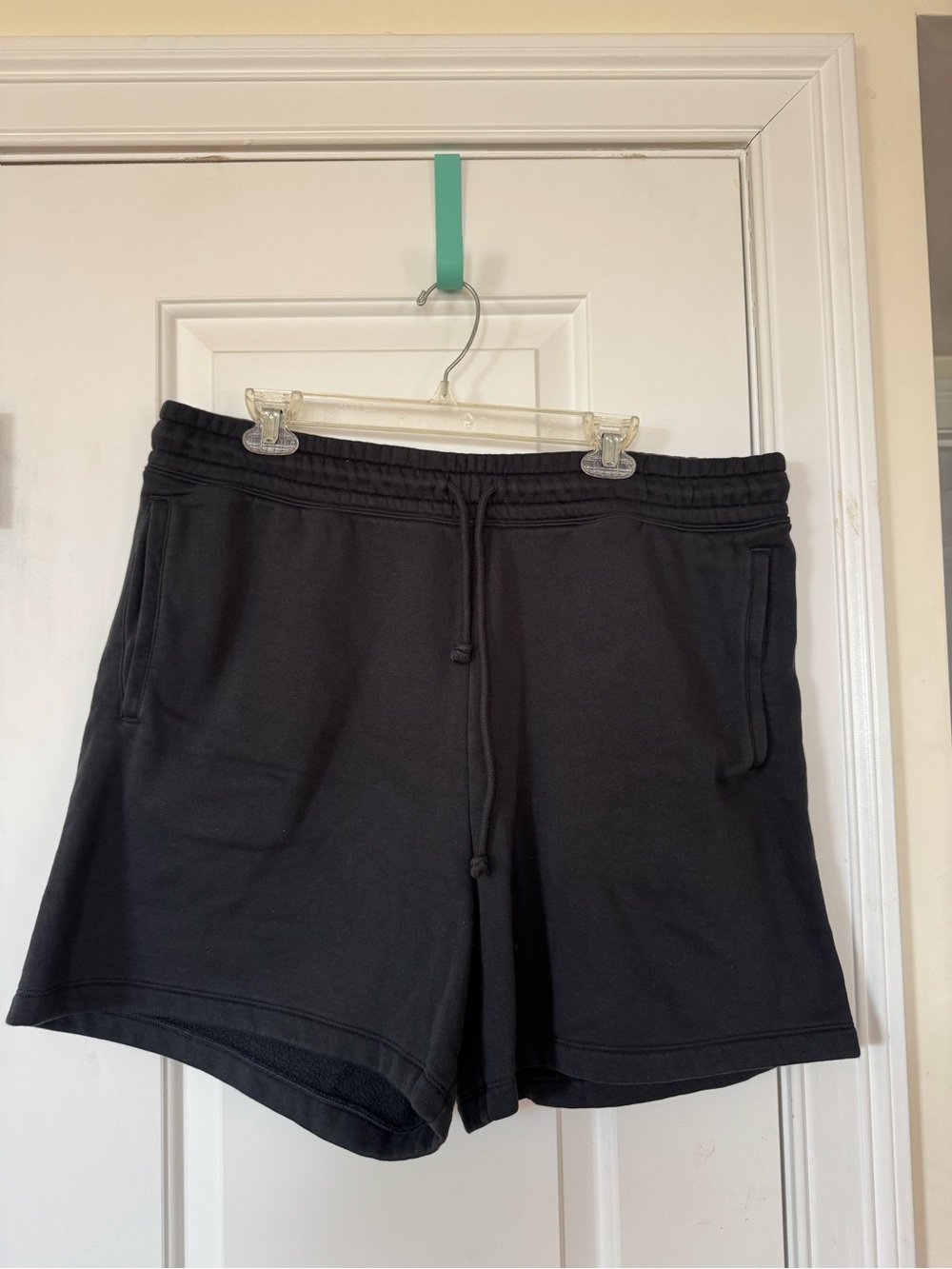 SKIMS Black Men's sweat Drawstring Shorts